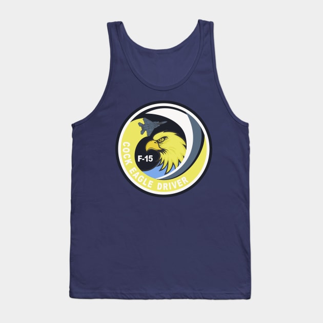 Cock Eagle Driver Tank Top by MBK